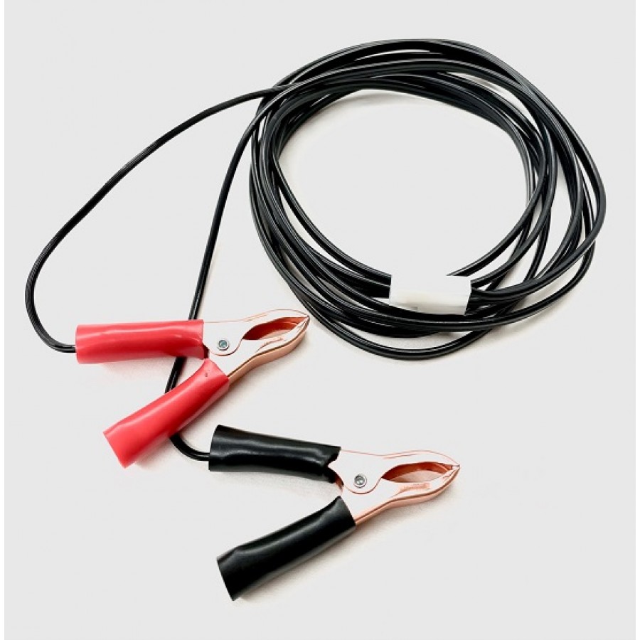 10' Power Cord w/ Battery Clamps